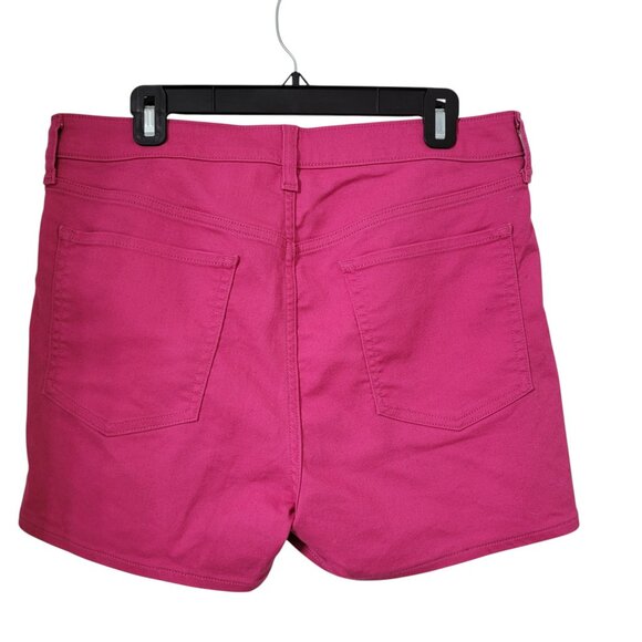 Old Navy Size 14 Hot Pink High Rise "WOW" Shorts, Excellent Used Condition - Picture 2 of 10